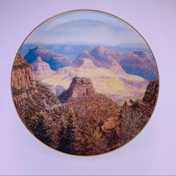 The Grand Canyon W.S George Harry Johnson America - Picture 2 of 12